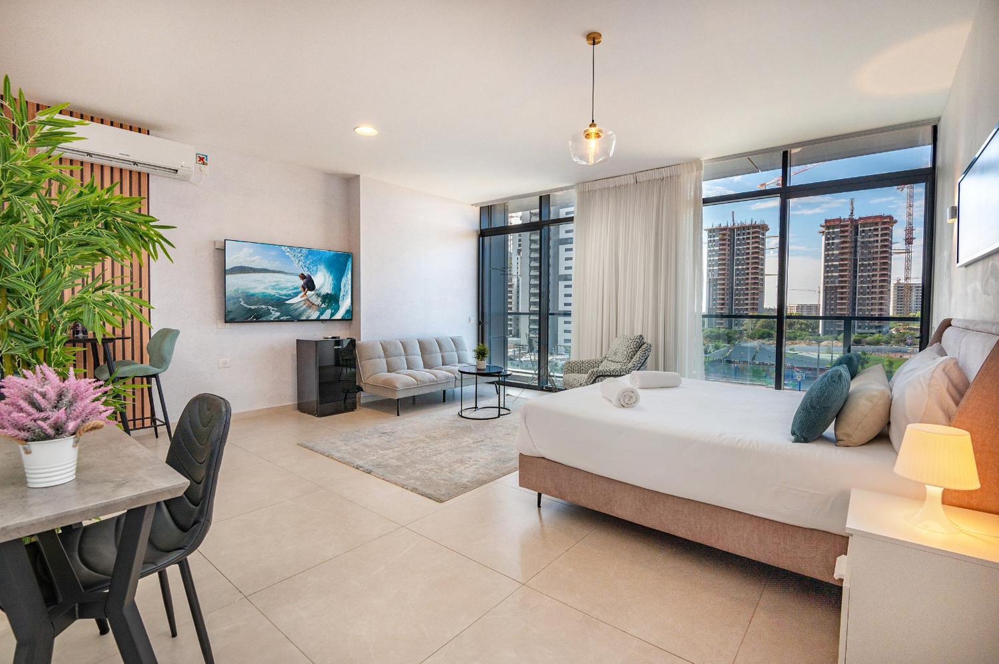 Hi-Yam Seaview Apartments & Suites - יש ממ"ד Bat Jám Kültér fotó