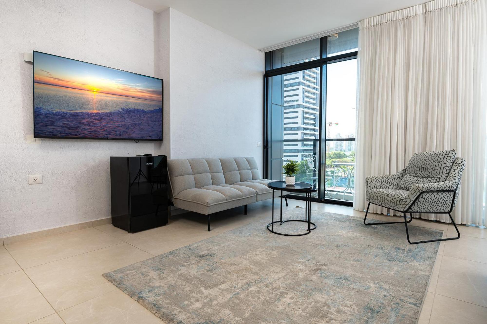 Hi-Yam Seaview Apartments & Suites - יש ממ"ד Bat Jám Szoba fotó