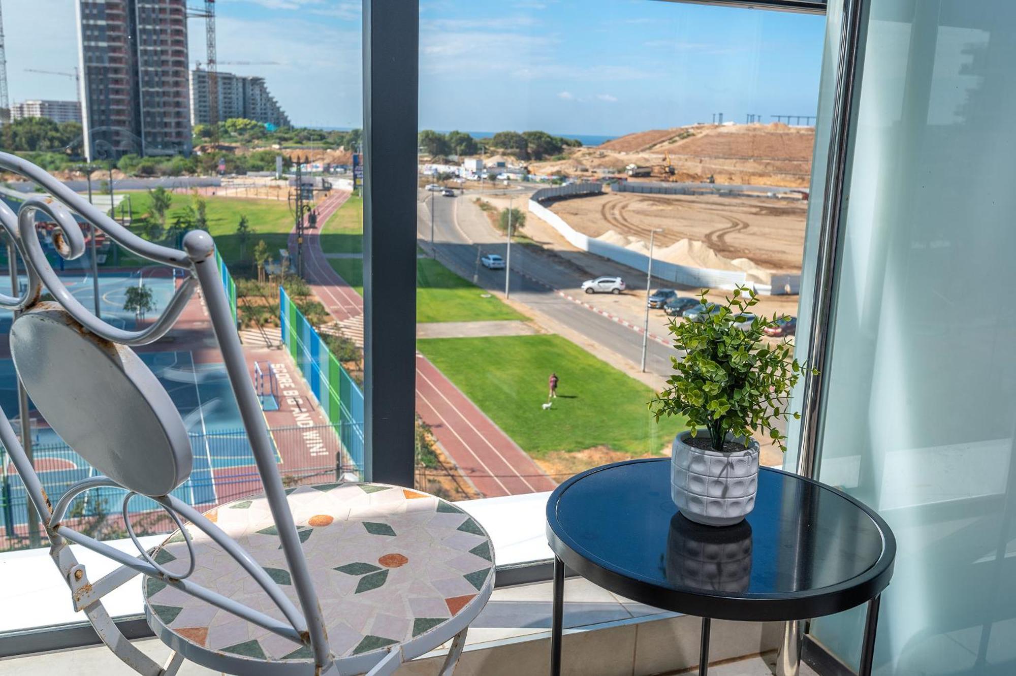 Hi-Yam Seaview Apartments & Suites - יש ממ"ד Bat Jám Szoba fotó